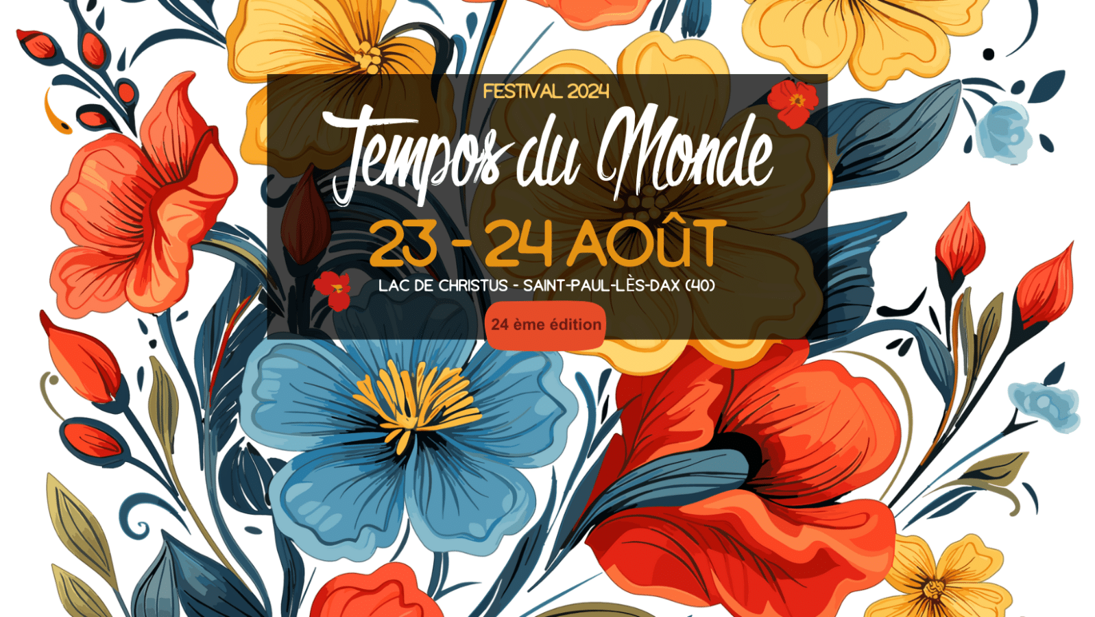Festival Tempos du Monde 2024, Saint-Paul-lès-Dax, Landes.